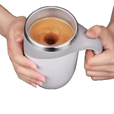 Automatic Stirring Electric Coffee Mug, Rechargeable Magnetic - 6