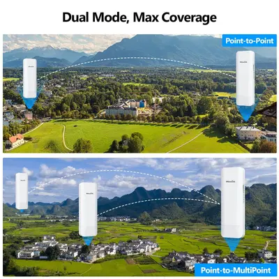 5.8G900mbps5千米无线网桥无线中继器点对点室外接入点网桥远距离 - 4