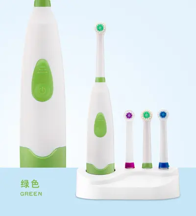 Rotating Brush Head Electric Toothbrush for Adults and Children - 9