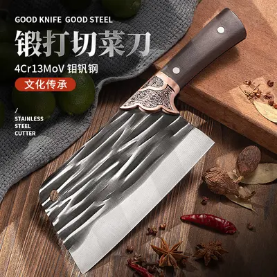 Longquan kemik doğrama bıçağı, dövme çelik, şef bıçağı