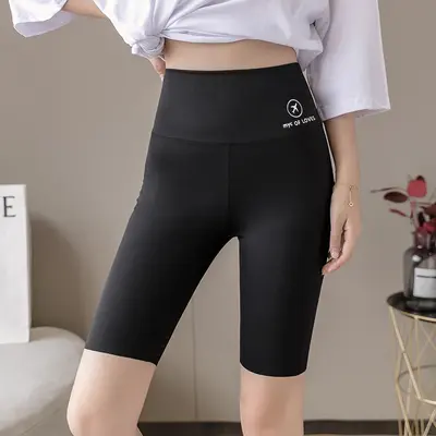 Damen Shorts-Leggings, Bauchweg-Effekt, Po-Lifting, 3/4-Länge - 7