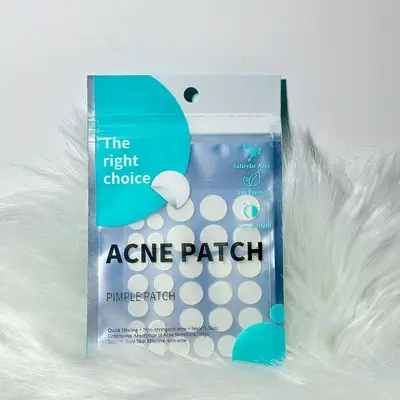 Hydrocolloid Pimple Patch, Invisible, Makeup-Compatible - 12