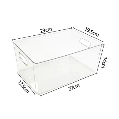 Clear Acrylic Desktop Organizer Box - 8