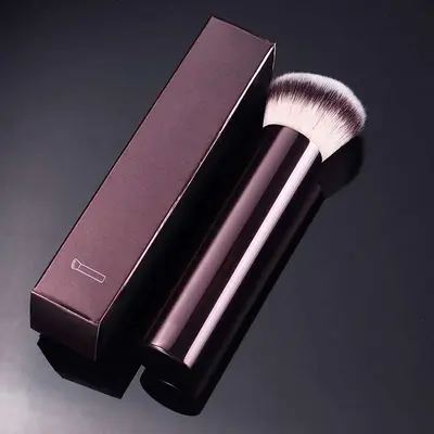 Angled Flat-Top Foundation and Powder Makeup Brush - 4