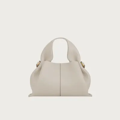 Polene Cloud Bag echtes Leder Nischen-Umhängetasche Momo-Tasche Nummer vielseitige Handtasche Einzelschulter-Tasche - Sofortversand ab Lager - 10