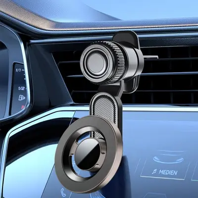 Cross-border vehicle phone holder hanging screen magnetic holder car air vent Magsafe magnetic phone holder