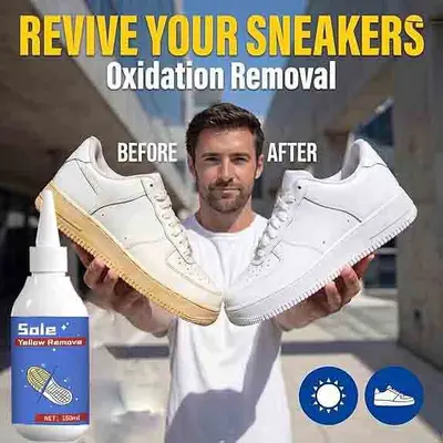 KineShineX Yellowing Remover Gel for White Sneakers - 2