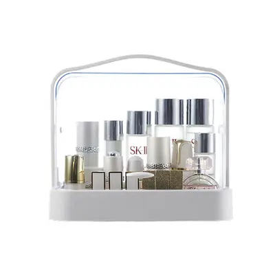 Multi-layer cosmetic storage box, dust-proof, portable - 7