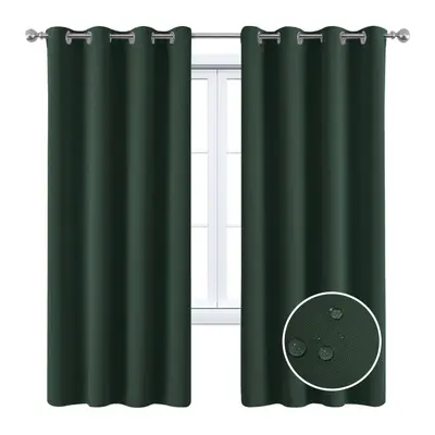 Full Blackout Balcony Curtain, Waterproof Outdoor, Heat Insulating, Grommet - 11