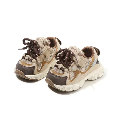 Baby-Sneaker für Mädchen im Papa-Schuh-Stil
