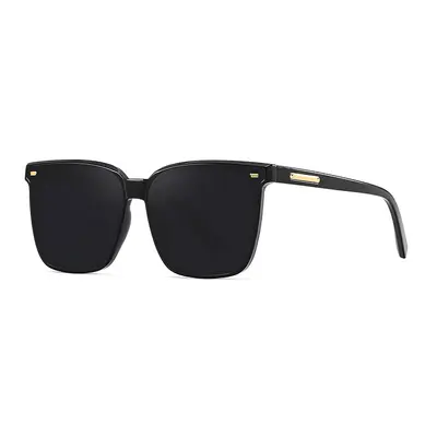 Women's Large Square Frame Polarized Sunglasses, UV Protection - 6