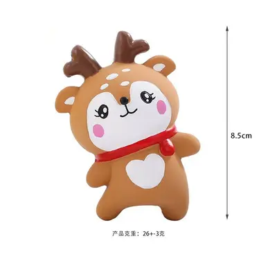 Latex Squeaky Cartoon Dog Toy, Durable Bite-Resistant Chew Toy - 9