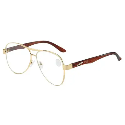 Men's Crystal Glass Sunglasses for Driving, Plain Lens - 6