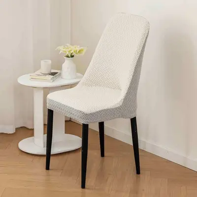 Yeni renk bloklu ananas sandalye kılıfı kavisli yemek sandalyesi kılıfı dört mevsim evrensel tozluk elastik kalınlaşmış sandalye kılıfı - 10