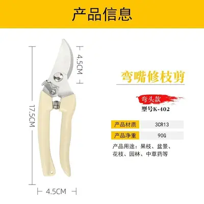 Florist Scissors, Pruning Shears for Flower Arrangements and Bonsai - 9
