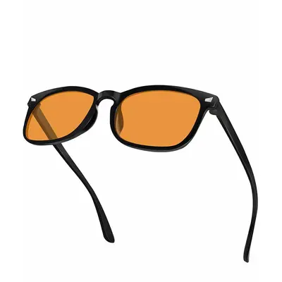 Studded Fashion Sunglasses with Reflective Lenses - 5