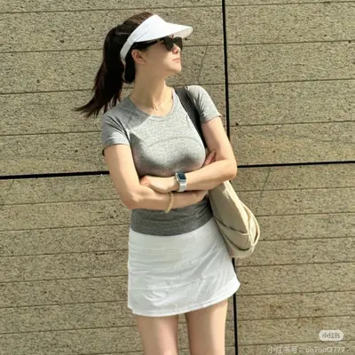 lulu 风带标Swiftly 1.0运动短袖跑步透气健身服户外瑜伽T恤