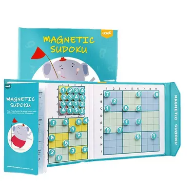 Children's Magnetic Sudoku Board, Nine-Square Grid Educational Thinking Game