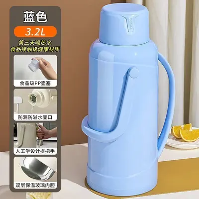 Büyük Kapasiteli Termos 3,2 L, Darbeye Dayanıklı Ev Tipi - 9