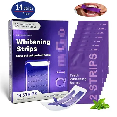 跨境dr dent purple teeth whitening牙贴呵护牙釉质层牙贴可定制 - 11