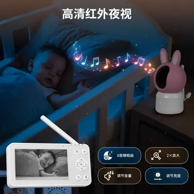 Tuya WiFi Camera, 4.5 inch, Temperature/Humidity