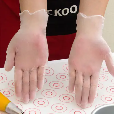 Disposable Powder-Free PVC Gloves, Food Safe, Non-Slip
