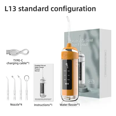 跨镜电动冲牙器洗牙器6档调节便携式冲牙器洁牙器 美牙口腔冲洗器 - 9