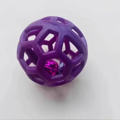 Dog Chew Toy, Squeaky TPR Ball for Dogs and Cats - 4