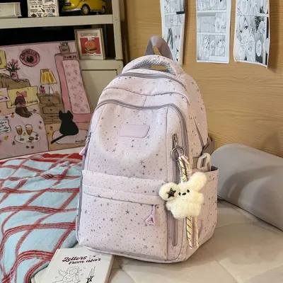 Unisex 3-Piece Backpack Set for Middle and High School with Spine Support - 13