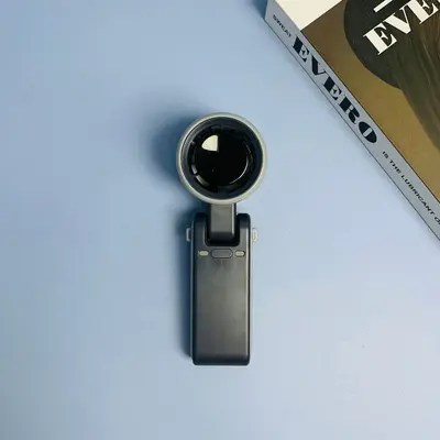 N607 El Tipi Turbo Fan Dijital Göstergeli USB Şarjlı Boyun Askılı Mini - 9