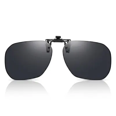 Men's Ultra-Light Polarized Clip-On Sunglasses for Myopia Glasses - 6