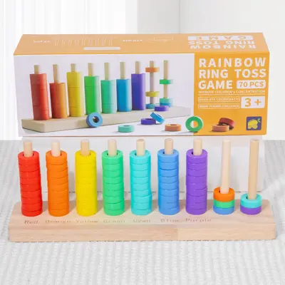 Children's Stacking Ring Sorting and Classification Early Education Logic Toy - 7