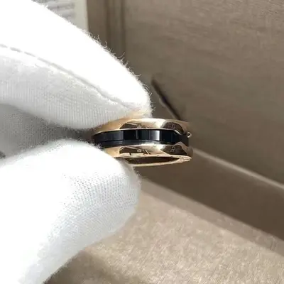 Ceramic Ring Couple Ring Men Women Trend - 9