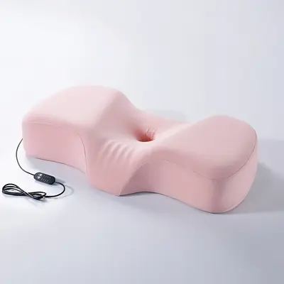 Memory Foam Pillow, Heated Cervical Spine Support - 10