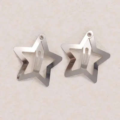 Five-Pointed Star Hair Clip for Women, Side Bangs Clip - 13