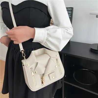 Women's Small Square Crossbody Bag, Four Colors - 4
