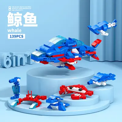 Children's Small-Particle Building Block Toy Set, Military Theme, Gift for Boys and Girls - 11