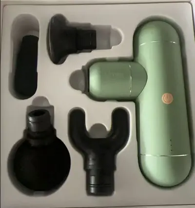 mini便携筋膜枪健身按摩枪运动肌肉跨境颈膜颈椎放松按摩枪批发 - 7