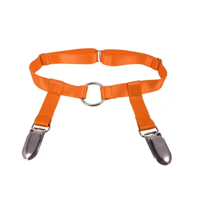 Adjustable Elastic Garter Thigh Strap Stocking Clips, 14 Colours - 9