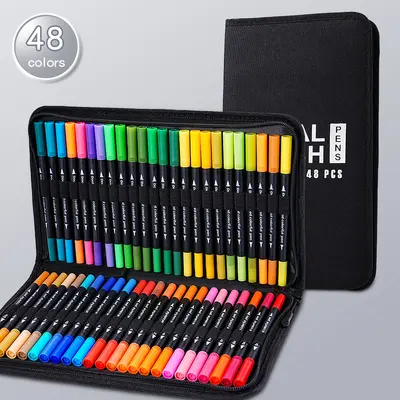 Beidseitiger Aquarellstift Kunstmalerei umweltfreundlich - 9