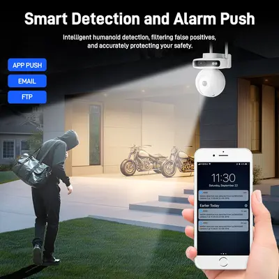 3MP/5MP WiFi gözetim kiti, 4/8 kanal, ekranlı NVR - 2