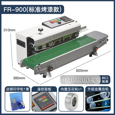 Fully automatic heat sealing machine for bags - 10
