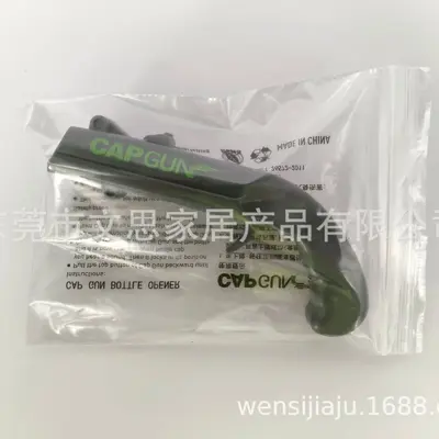 ABS CAP GUN Pistolen-Flaschenöffner mit Kronkorken-Schuss - 8