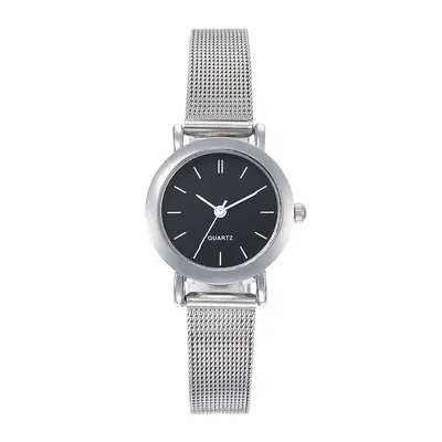 Neue Damen-Strickriemen-Uhr mit kleinem Zifferblatt, lässiger Mode-Quarzuhr, einfache Uhr für Schüler der Mittelstufe, Dropshipping