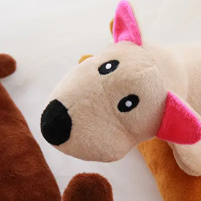 Игрушка для собак из хлопковой верёвки от производителя, прочная жевательная игрушка для щенков, игрушка-помощник при прорезывании зубов для собак малых и средних пород, например померанских шпицев, оптом - 3