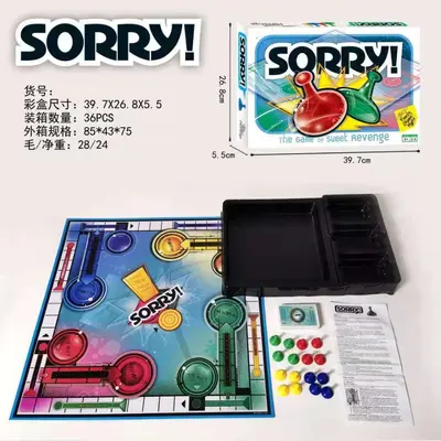 SORRY The Game Of Sweet Revenge English Card Game