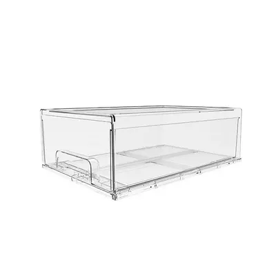 桌面化妆品透明收纳盒文具首饰卫生间储物盒抽屉式多层塑料整理盒 - 6