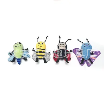 Cat toy catnip ladybug bee butterfly - 4