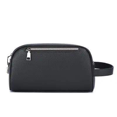 Men's Business Clutch Bag, Soft PU Leather, Large Capacity - 8