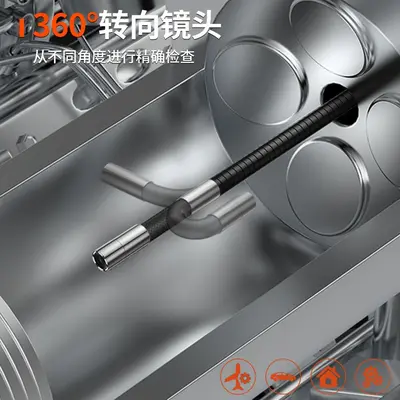 Endoscope, 4.3 inch display, 3.9 mm HD camera